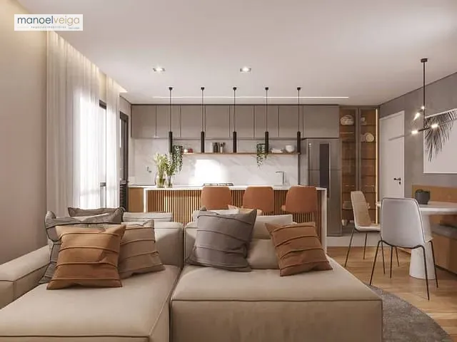 Apartamento 2 quartos e 1 banheiro, à venda, no bairro Capão Raso em Curitiba