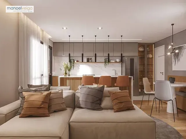 Apartamento 2 quartos e 1 banheiro, à venda, no bairro Capão Raso em Curitiba