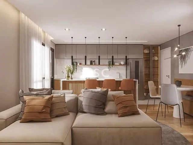 Apartamento 3 quartos e 1 banheiro, à venda, no bairro Capão Raso em Curitiba