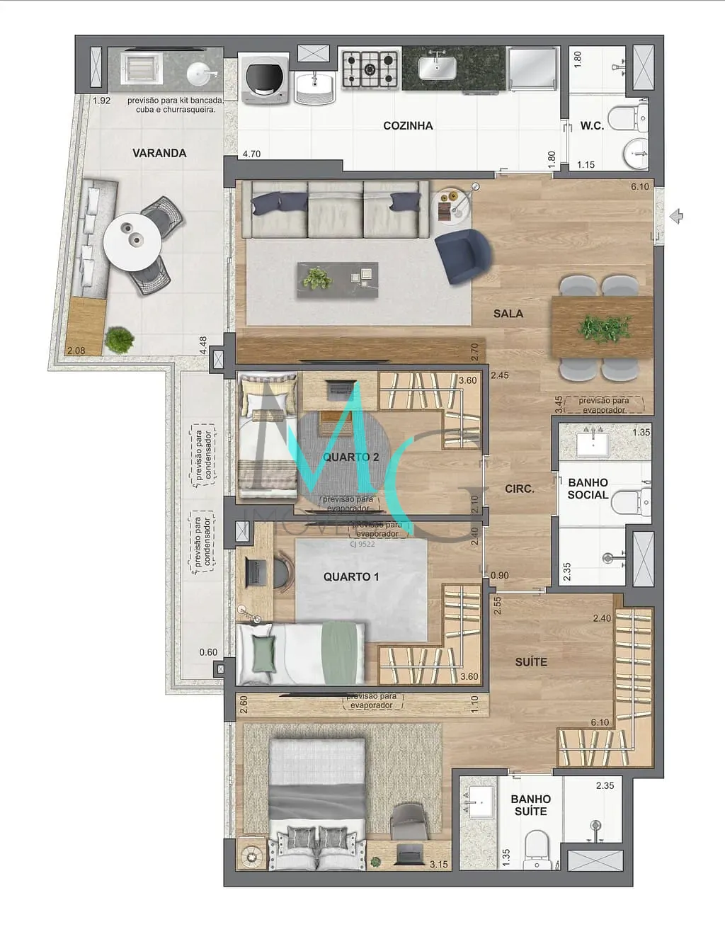 Apartamento, 10 m² - Foto 49