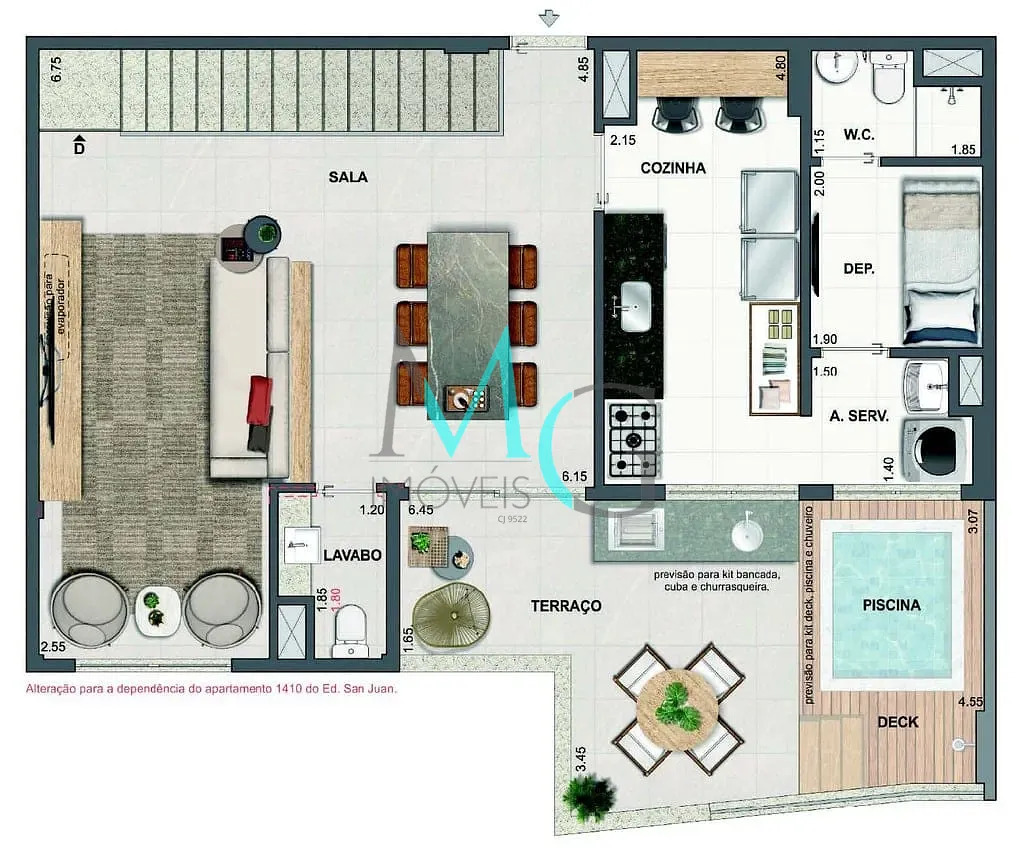 Apartamento, 10 m² - Foto 78
