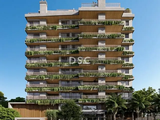Apartamento 2 quartos e 3 banheiros, à venda, no bairro Água Verde em Curitiba