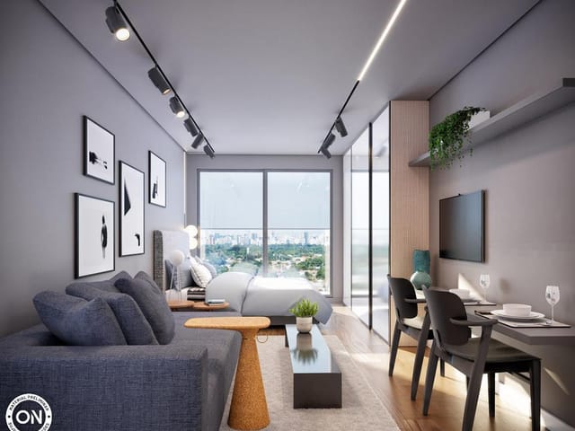 Foto do Studio - Studio à venda 1 Quarto 17.98M² Jardim Paulista São Paulo - SP | ON Melo Alves - Residencial | Lares e Andares Imóveis