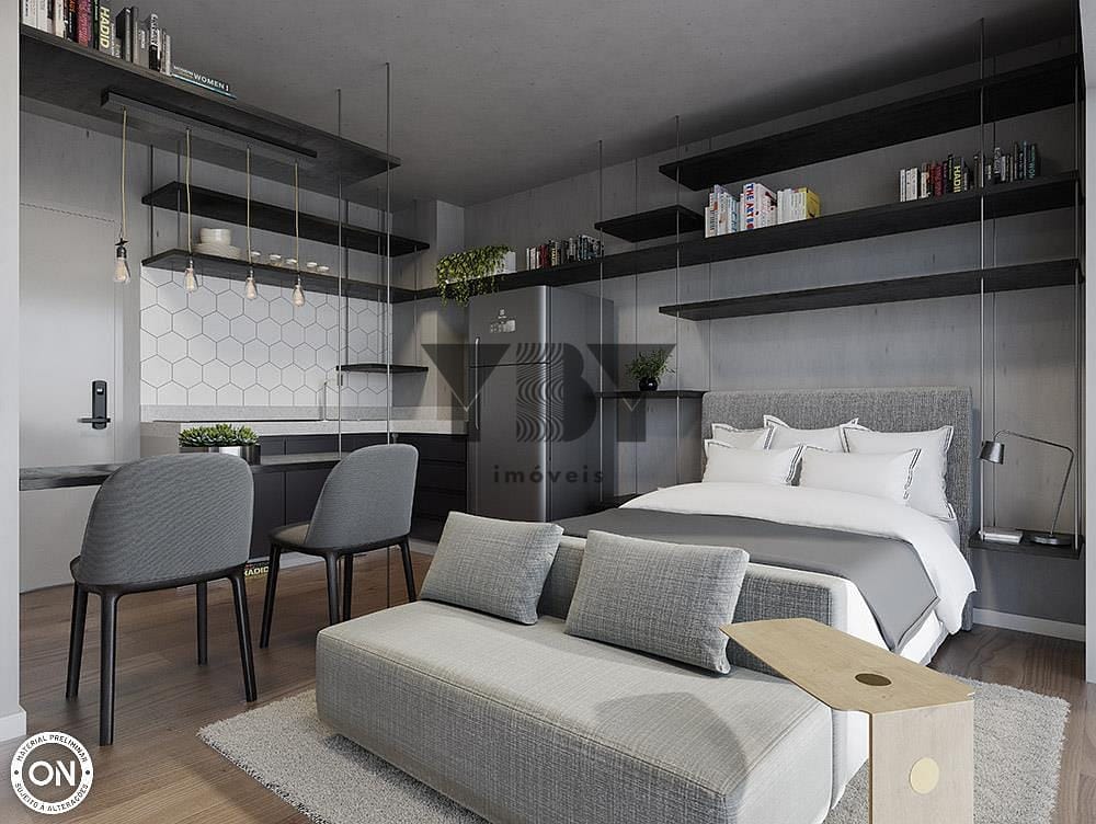 Apartamento, 1 quarto, 33 m² - Foto 4