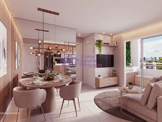 Apartamento 2 quartos e 1 banheiro, à venda, no bairro Vila Carmosina em São Paulo