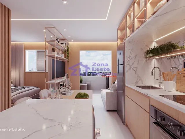 Studio 1 quarto e 1 banheiro, à venda, no bairro Vila Carmosina em São Paulo