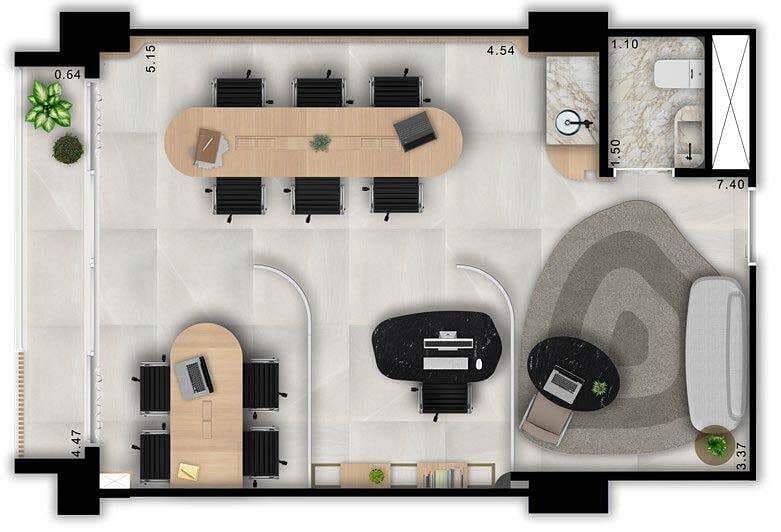 Sala-Conjunto, 39 m² - Foto 14