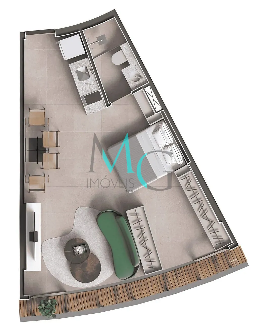 Apartamento, 1 quarto, 40 m² - Foto 70