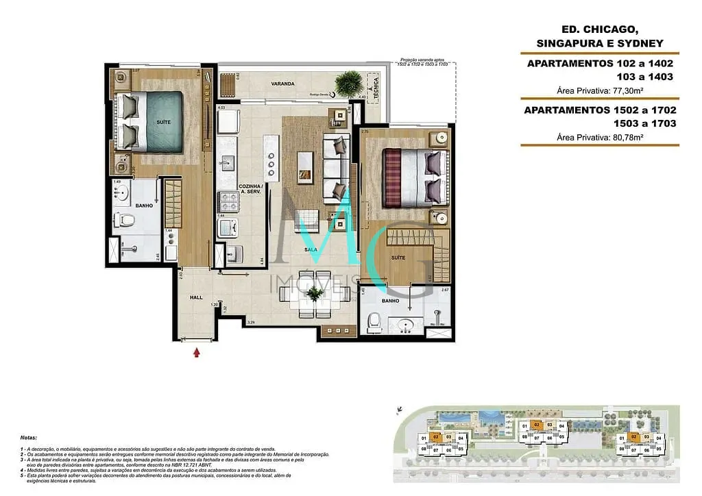 Apartamento, 2 quartos, 82 m² - Foto 27