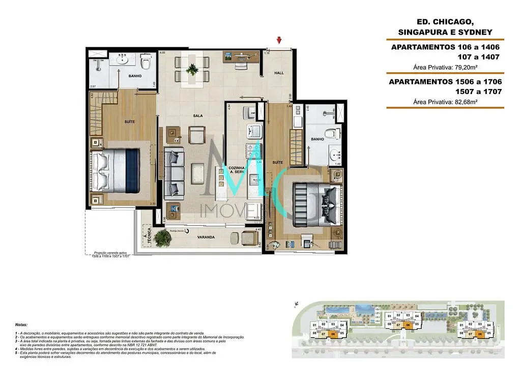 Apartamento, 2 quartos, 82 m² - Foto 28