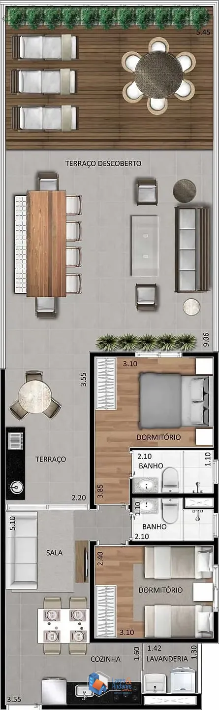 Apartamento, 2 quartos, 123 m² - Foto 19