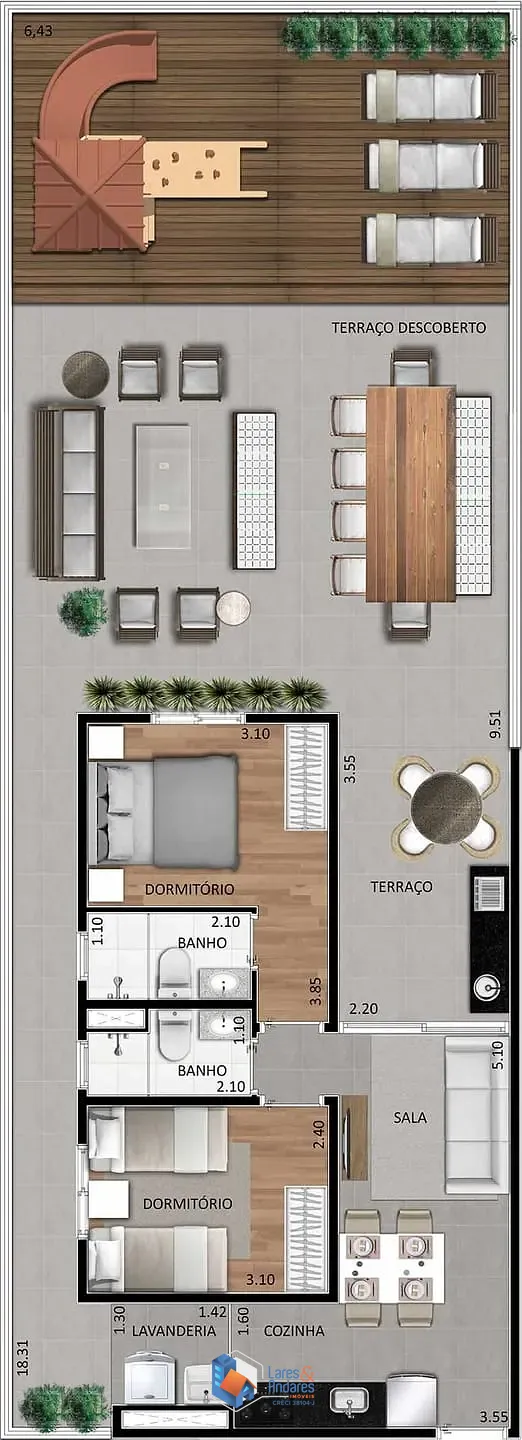 Apartamento, 2 quartos, 123 m² - Foto 20