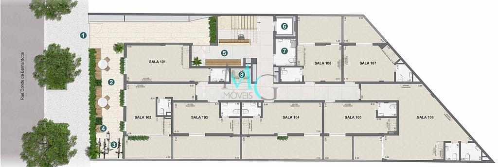 Conjunto Comercial-Sala à venda, 67m² - Foto 15