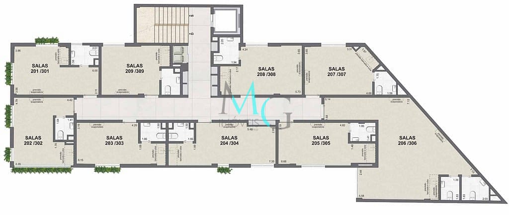 Conjunto Comercial-Sala à venda, 67m² - Foto 14