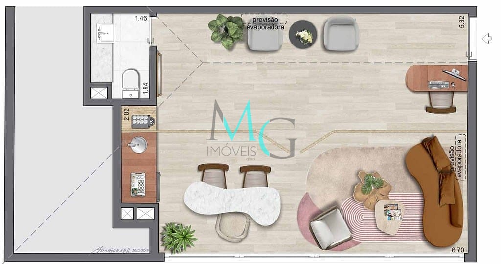 Conjunto Comercial-Sala à venda, 67m² - Foto 18