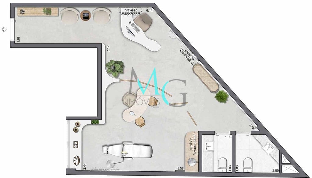 Conjunto Comercial-Sala à venda, 67m² - Foto 19