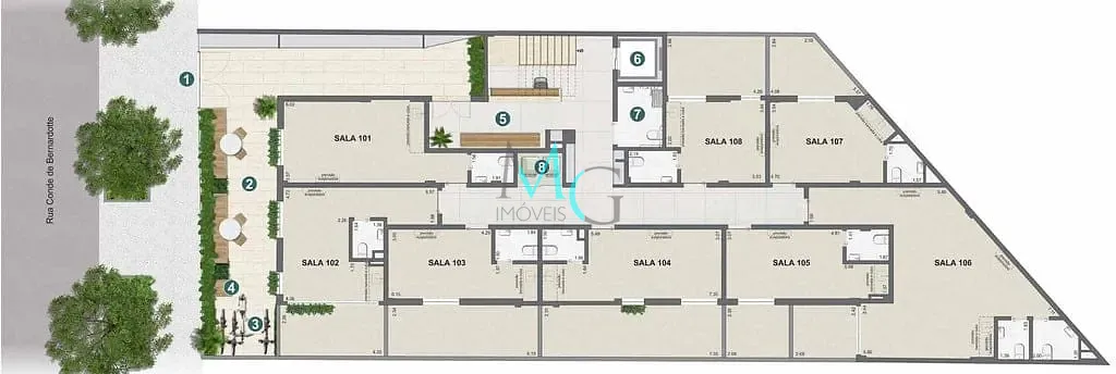 Sala-Conjunto, 67 m² - Foto 15
