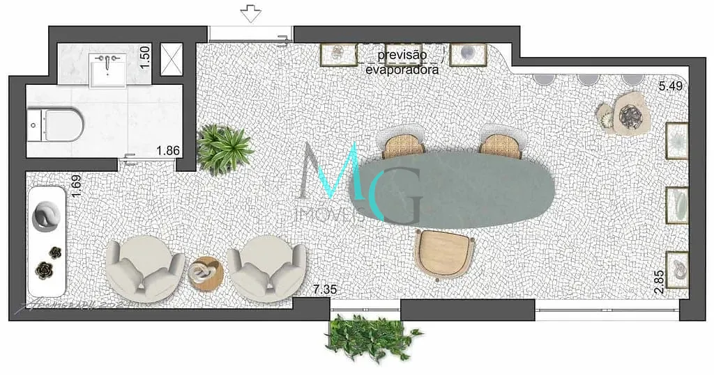 Sala-Conjunto, 67 m² - Foto 16