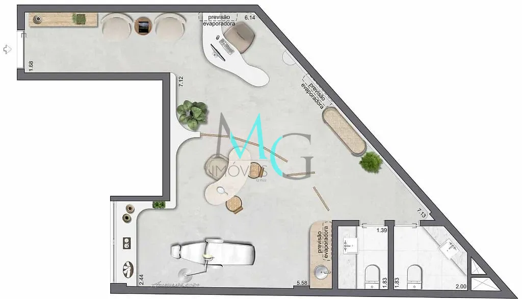 Sala-Conjunto, 67 m² - Foto 19