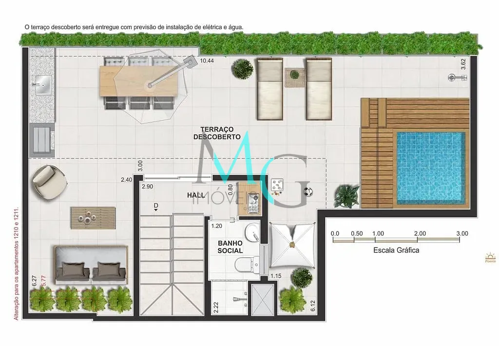 Apartamento, 3 quartos, 73 m² - Foto 61