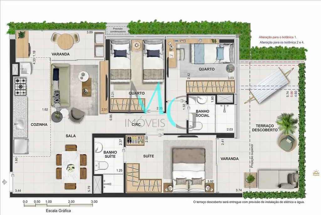 Apartamento, 2 quartos, 60 m² - Foto 56