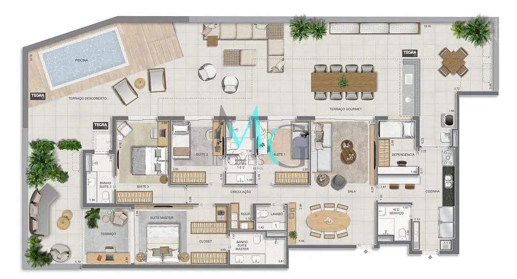 Cobertura, 4 quartos, 365 m² - Foto 86