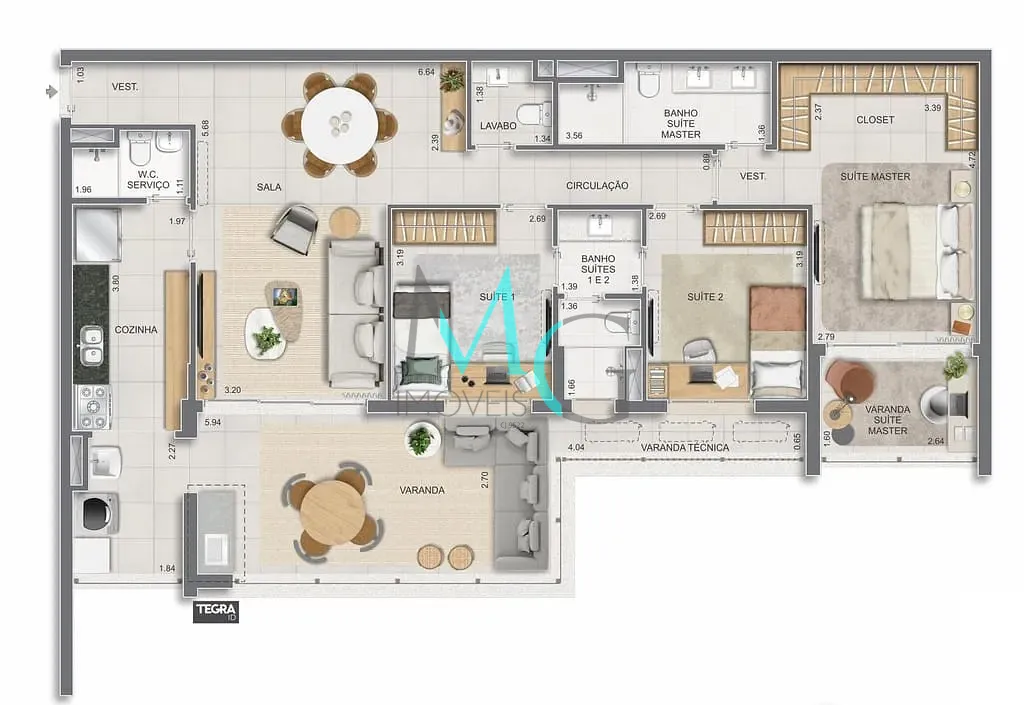 Cobertura, 4 quartos, 281 m² - Foto 66