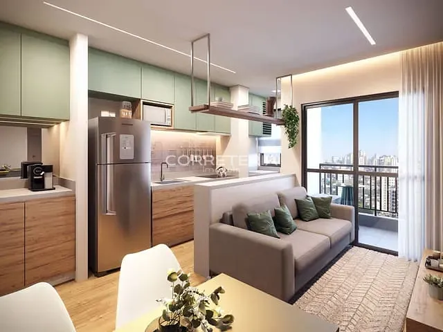 Apartamento 2 quartos e 1 banheiro, à venda, no bairro Saúde em São Paulo