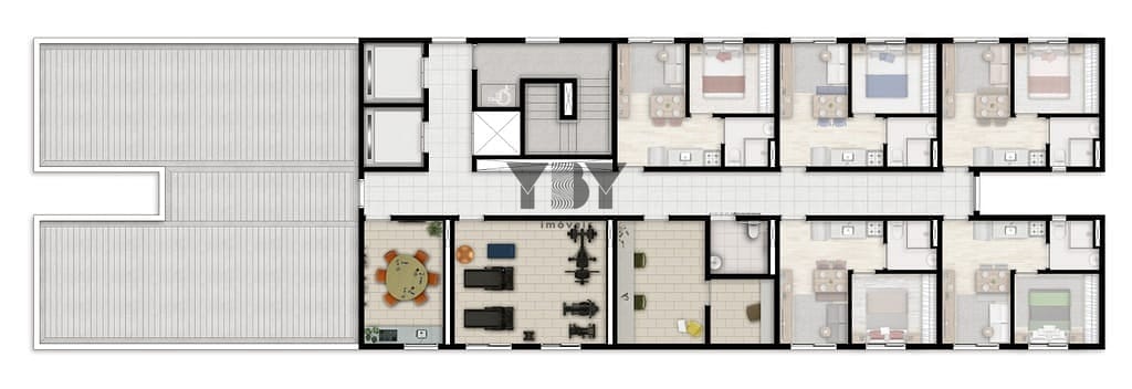 Apartamento, 2 quartos, 32 m² - Foto 14