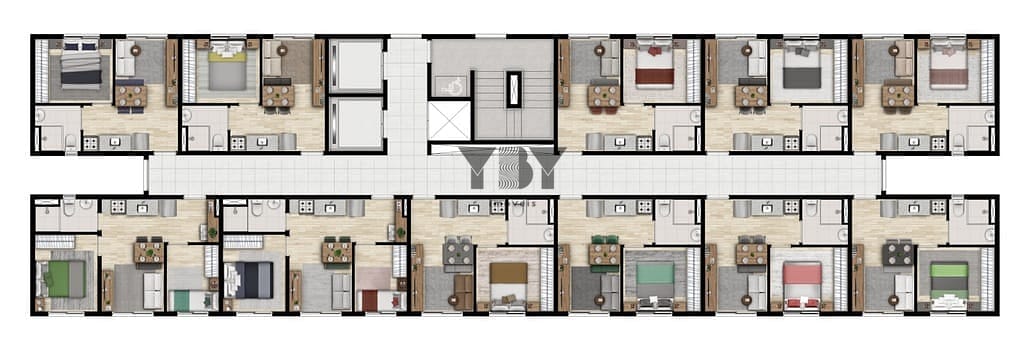 Apartamento, 1 quarto, 25 m² - Foto 15