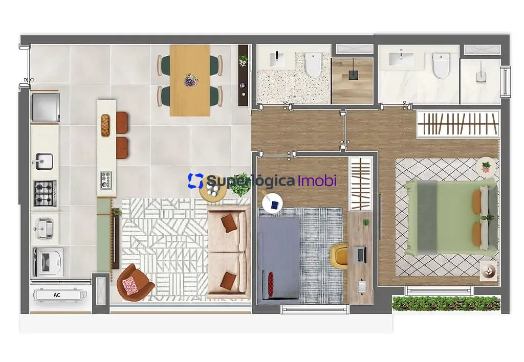 Cobertura, 2 quartos, 107 m² - Foto 24