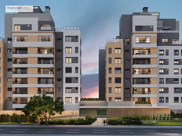 Apartamento 3 quartos e 3 banheiros, à venda, no bairro Alto da Rua XV em Curitiba