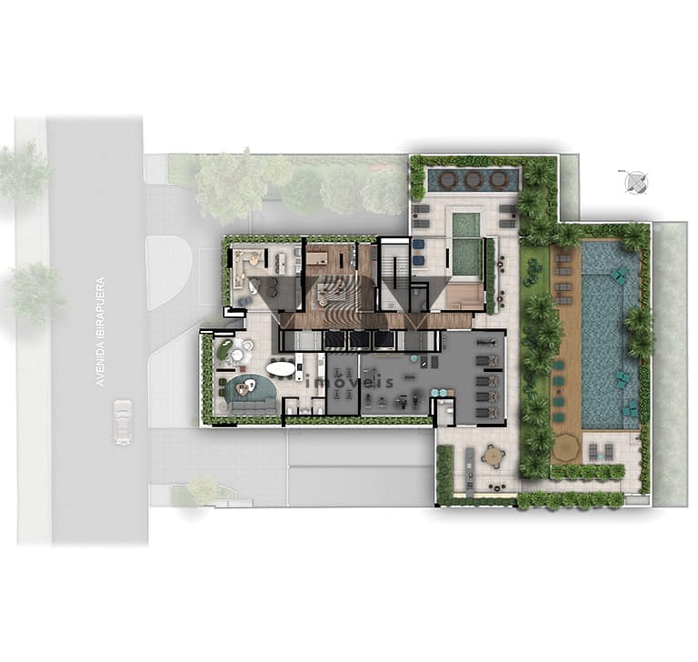 Cobertura, 1 quarto, 125 m² - Foto 41