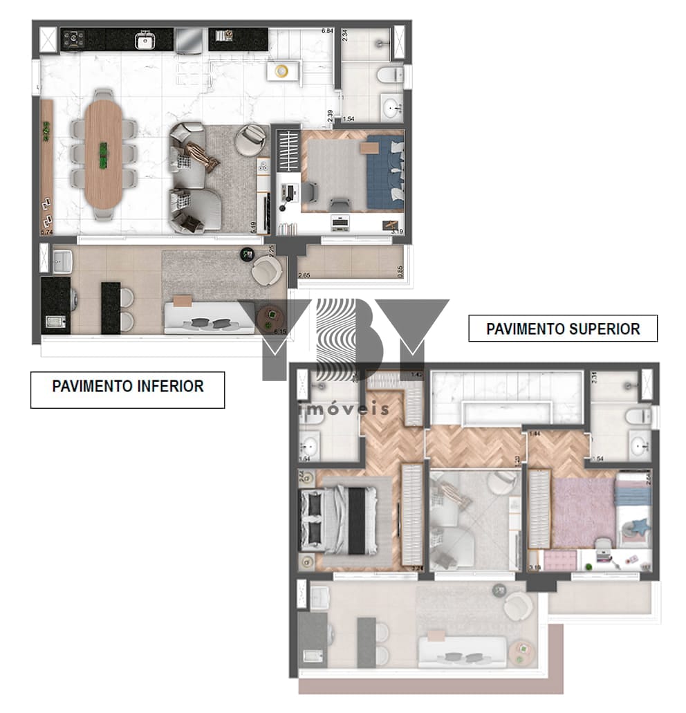 Cobertura, 1 quarto, 125 m² - Foto 52