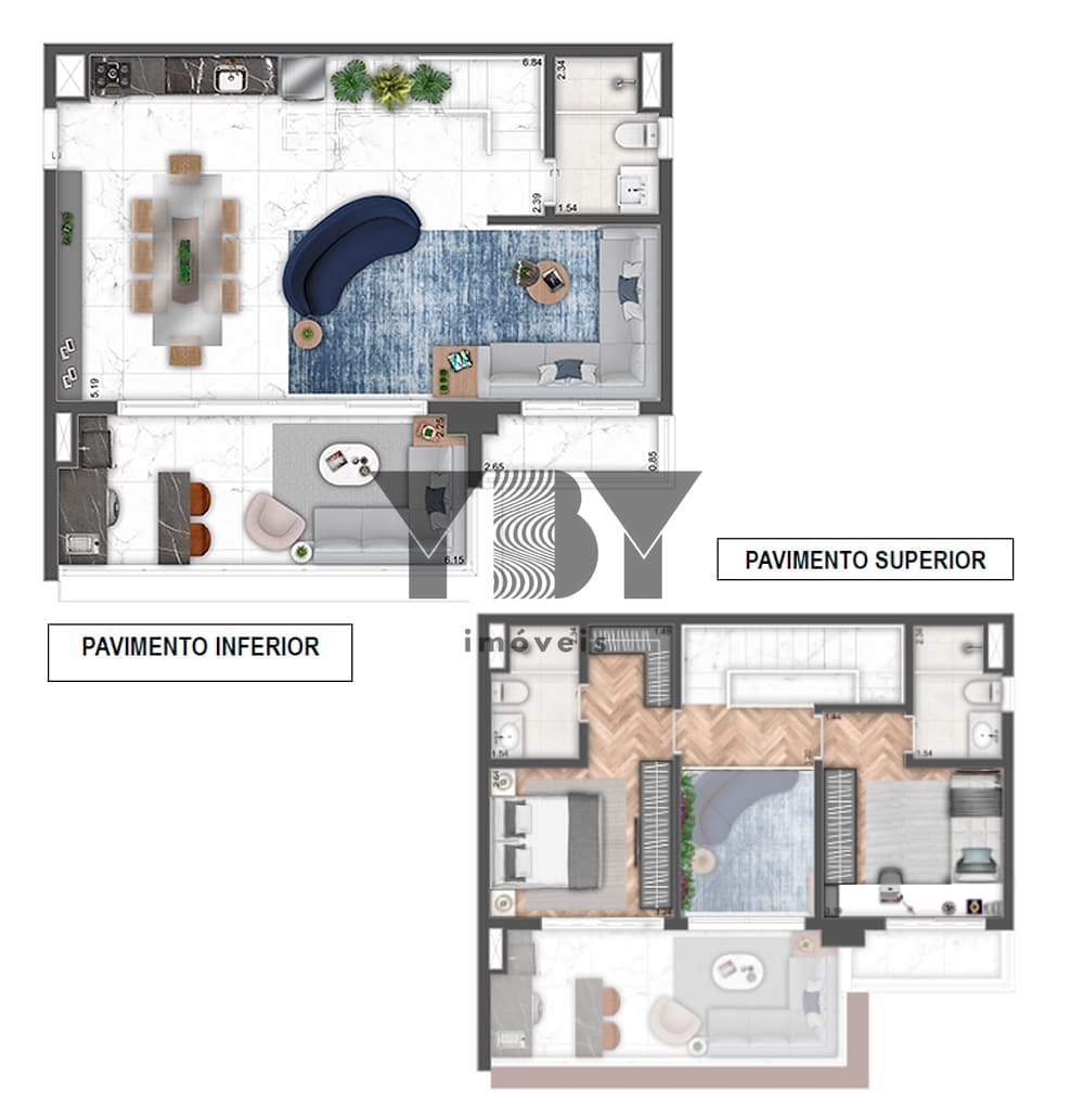 Cobertura, 1 quarto, 125 m² - Foto 53