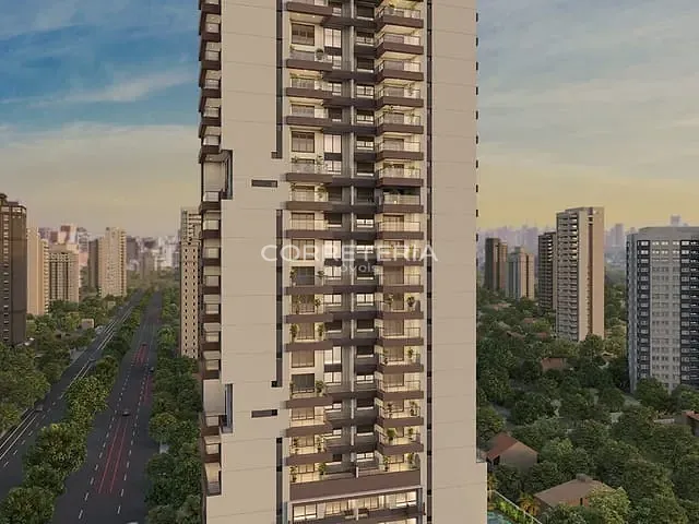 Apartamento 1 quarto e 2 banheiros, à venda, no bairro Indianópolis em São Paulo