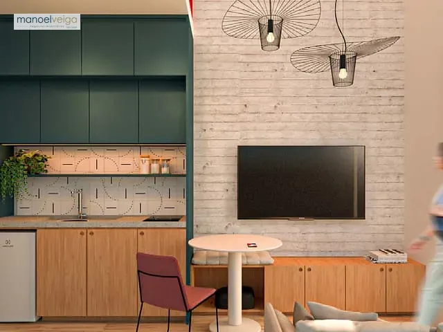 Apartamento 1 quarto e 1 banheiro, à venda, no bairro Prado Velho em Curitiba