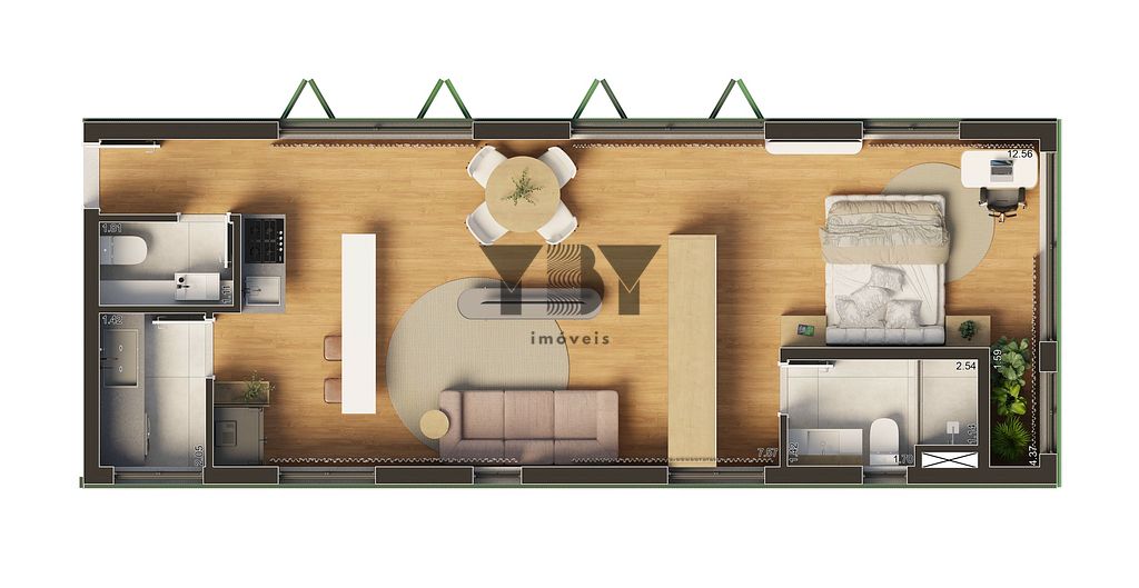 Cobertura, 2 quartos, 121 m² - Foto 42