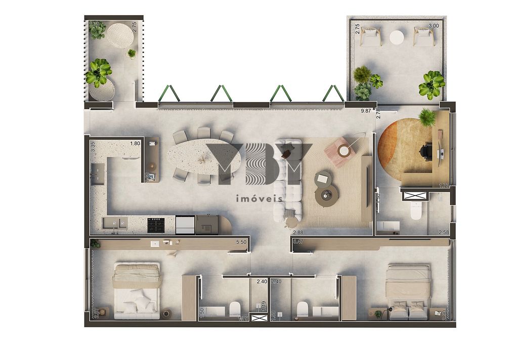 Apartamento, 2 quartos, 112 m² - Foto 37