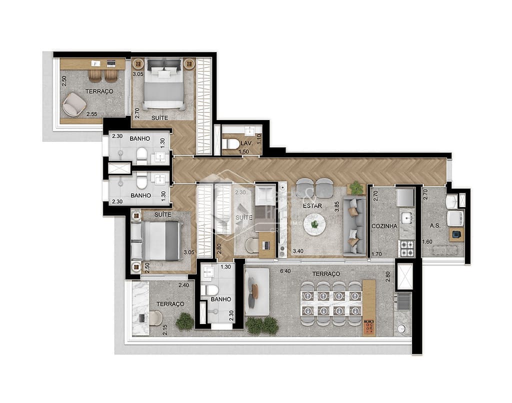 Apartamento, 2 quartos, 78 m² - Foto 30