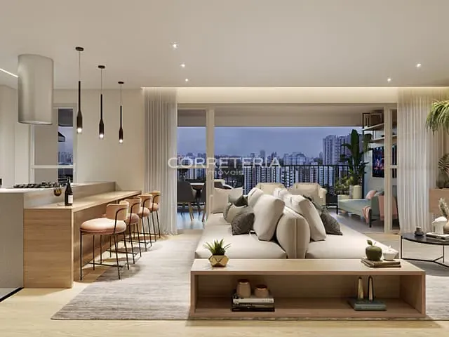 Apartamento 4 quartos e 5 banheiros, à venda, no bairro Morumbi em São Paulo