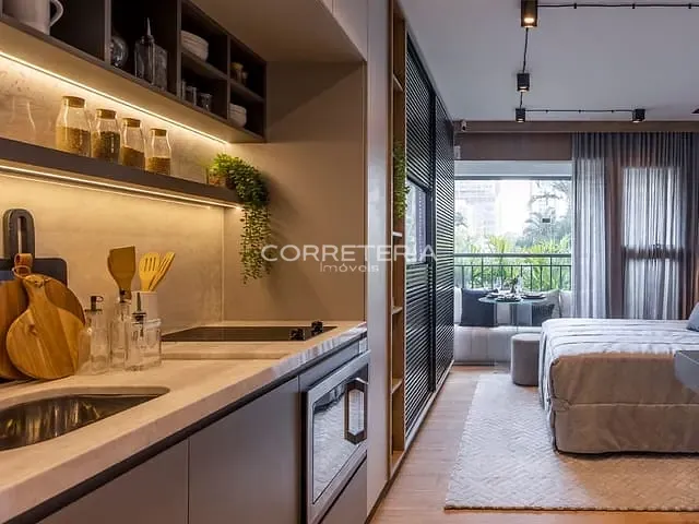 Apartamento 2 quartos e 2 banheiros, à venda, no bairro Brooklin Novo em São Paulo
