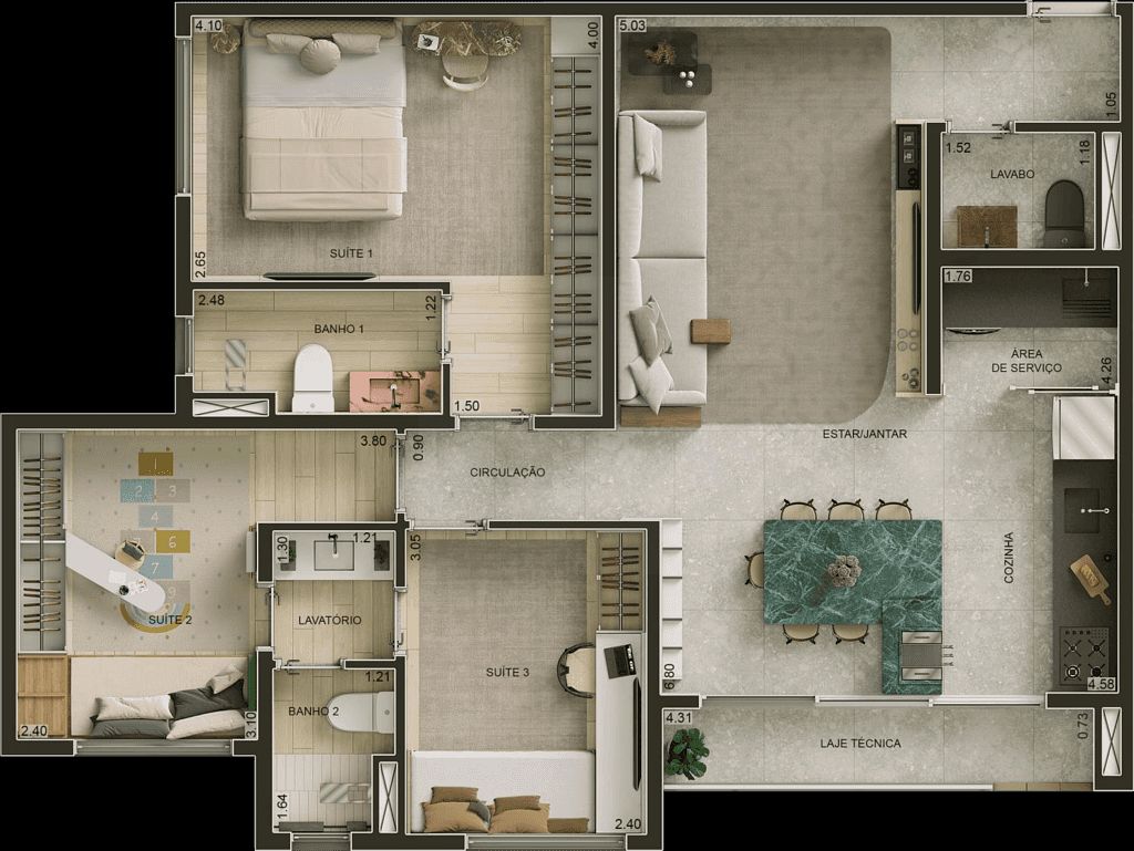 Apartamento, 2 quartos, 66 m² - Foto 19