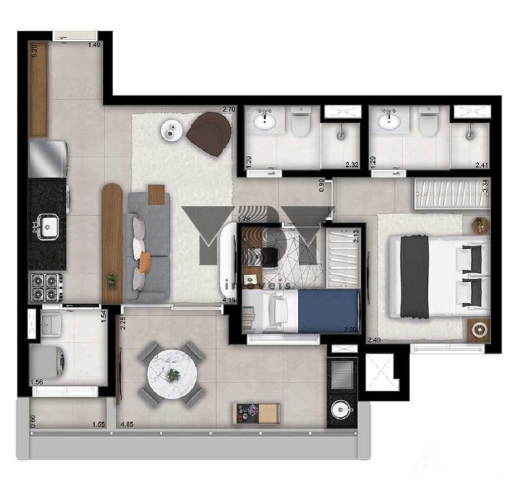Cobertura à venda com 3 quartos, 198m² - Foto 33