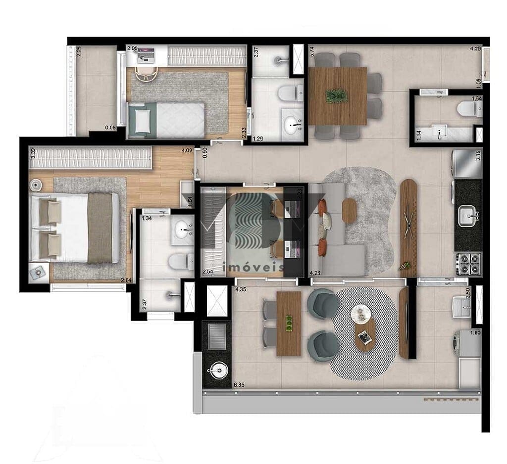 Cobertura à venda com 3 quartos, 198m² - Foto 37