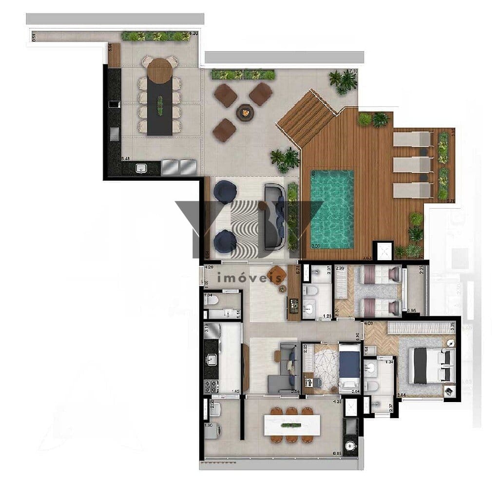Cobertura à venda com 3 quartos, 198m² - Foto 38