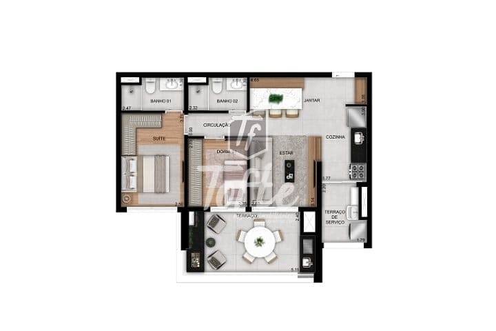 Apartamento, 2 quartos, 71 m² - Foto 25