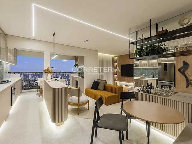Apartamento 3 quartos e 2 banheiros, à venda, no bairro Alto da Boa Vista em São Paulo