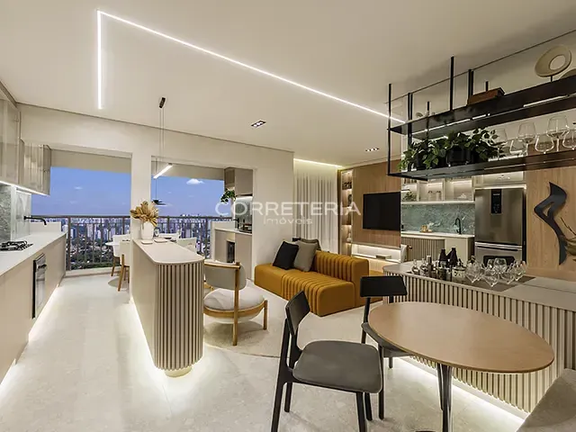 Apartamento 1 quarto e 1 banheiro, à venda, no bairro Alto da Boa Vista em São Paulo