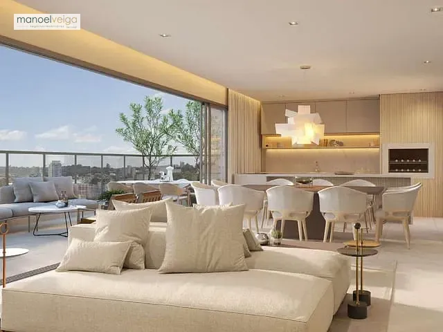 Apartamento 3 quartos e 3 banheiros, à venda, no bairro Água Verde em Curitiba